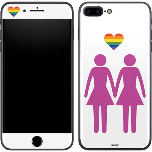 Pink Pride iPhone 8 Plus Skin
