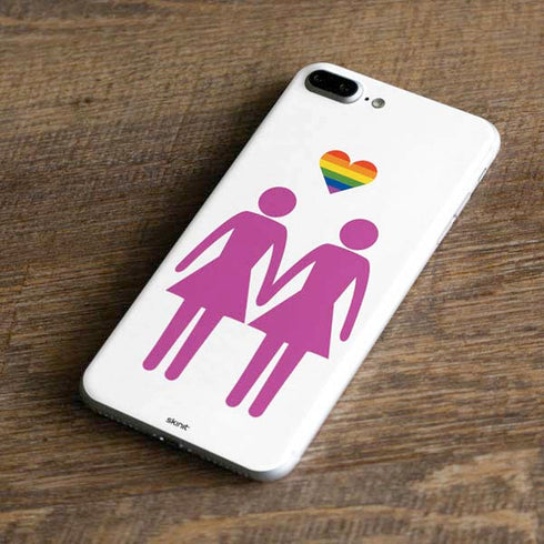 Pink Pride iPhone 8 Plus Skin