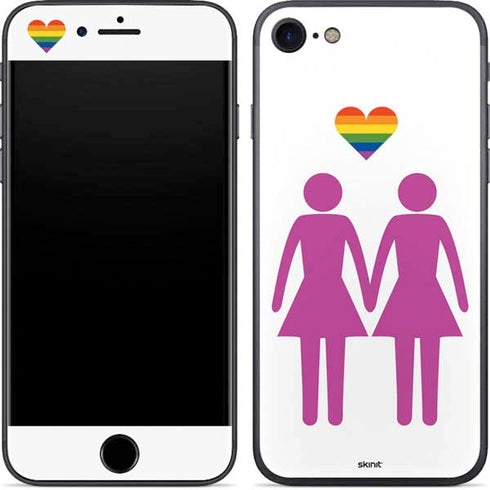 Pink Pride iPhone 8 Skin