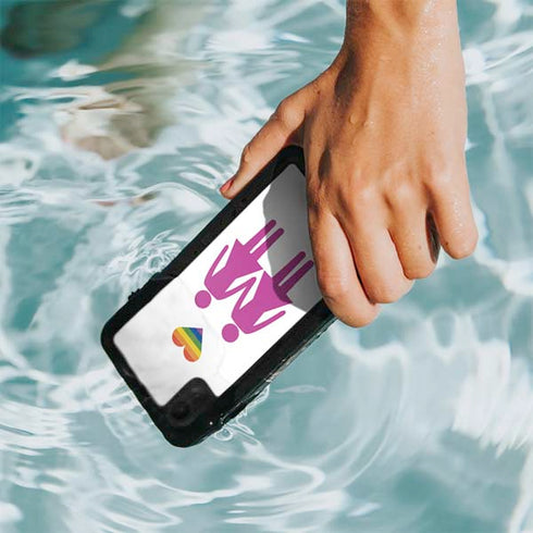 Pink Pride iPhone XR Waterproof Case