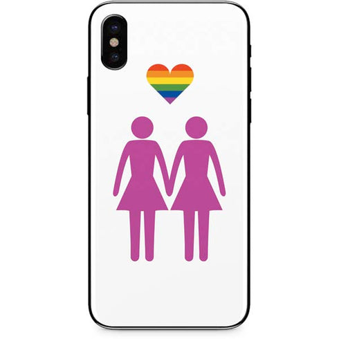 Pink Pride iPhone XS Skin