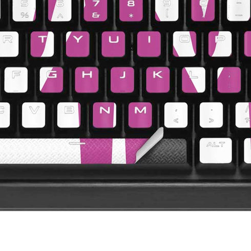 Pink Pride K95 RGB PLATINUM Mechanical Gaming Keyboard Skin