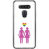 Pink Pride LG K51/Q51 Clear Case