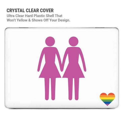 Pink Pride MacBook Air 13in M1 (2021) Case plus Skin