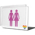 Pink Pride MacBook Pro 16in (2021-25) Case plus Skin