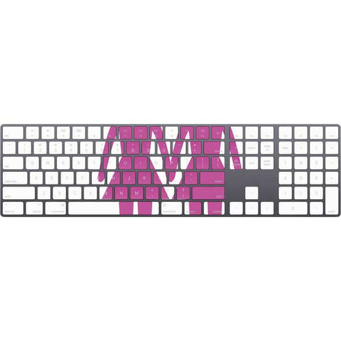 Pink Pride Magic Keyboard with Numeric Keypad Skin