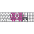 Pink Pride Magic Keyboard with Numeric Keypad Skin