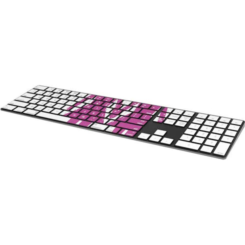 Pink Pride Magic Keyboard with Numeric Keypad Skin