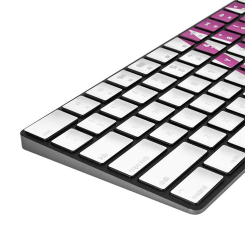 Pink Pride Magic Keyboard with Numeric Keypad Skin