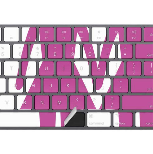 Pink Pride Magic Keyboard with Numeric Keypad Skin