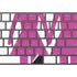 Pink Pride Magic Keyboard with Numeric Keypad Skin