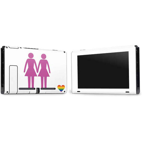 Pink Pride Nintendo Switch Bundle Skin