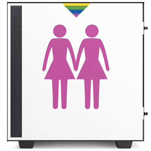 Pink Pride NZXT H510 Compact ATX Mid-Tower Case Skin