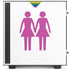 Pink Pride NZXT H510 Compact ATX Mid-Tower Case Skin