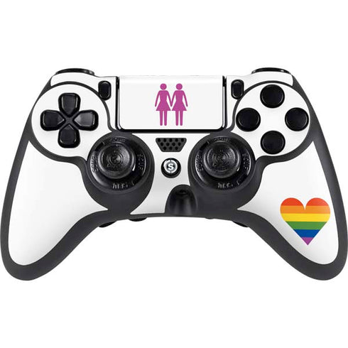 Pink Pride PS4/PC SCUF Impact Controller Skin