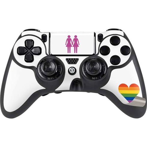 Pink Pride PS4/PC SCUF Impact Controller Skin