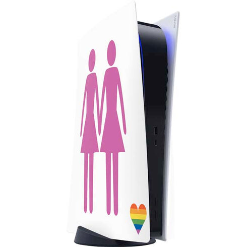 Pink Pride PS5 Digital Edition Console Skin
