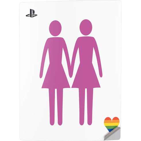 Pink Pride PS5 Digital Edition Console Skin