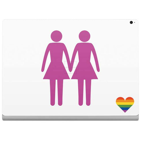 Pink Pride Surface Book 2 15in Skin