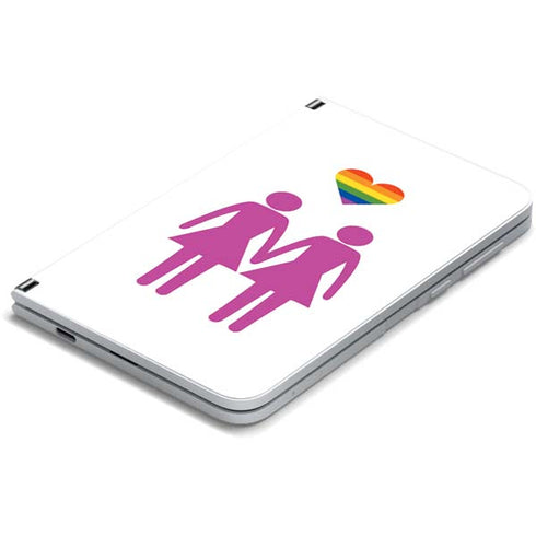 Pink Pride Surface Duo Skin