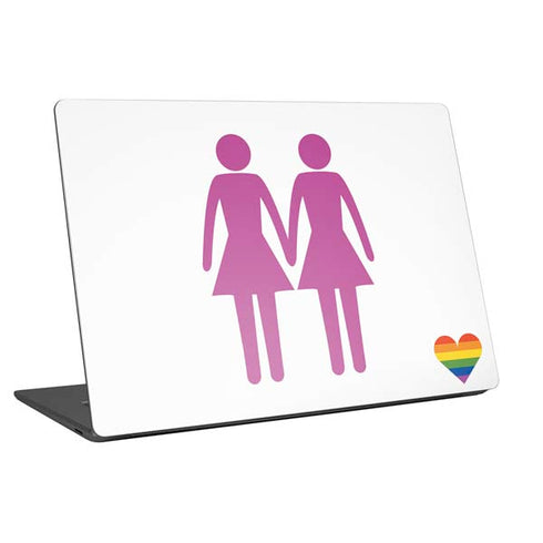 Pink Pride Universal Laptop 12in (9.8 x 6.8in) Skin