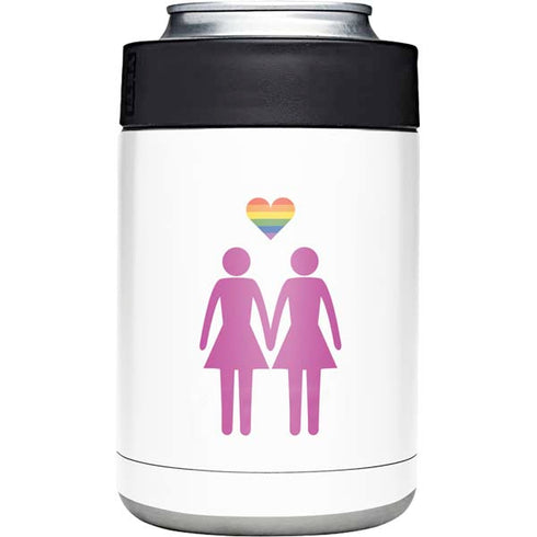 Pink Pride Yeti Colster Can Insulator Skin