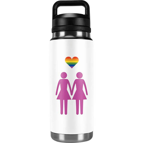 Pink Pride YETI Rambler 26oz Bottle Skin