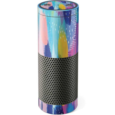 Etta Vee Pink Sparkle Brush Stroke Amazon Echo Skin