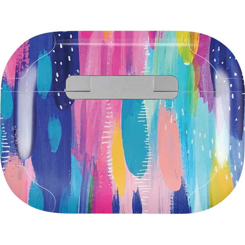 Etta Vee Pink Sparkle Brush Stroke Apple AirPods Pro Skin