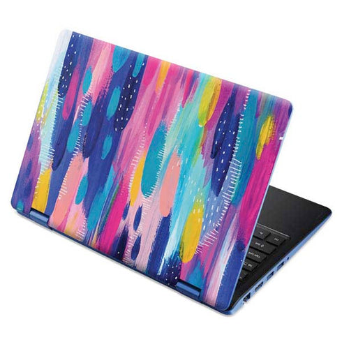 Etta Vee Pink Sparkle Brush Stroke Aspire R11 11.6in Skin