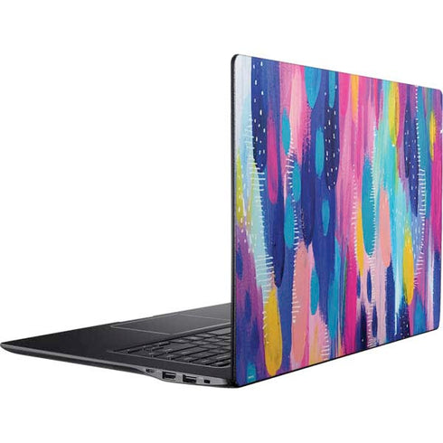 Etta Vee Pink Sparkle Brush Stroke Ativ Book 9 (15.6in 2014) Skin