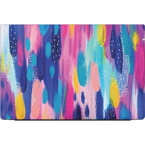 Etta Vee Pink Sparkle Brush Stroke Dell Vostro Skin