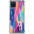 Etta Vee Pink Sparkle Brush Stroke Galaxy A12 Clear Case