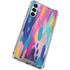 Etta Vee Pink Sparkle Brush Stroke Galaxy A13 5G Clear Case