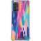 Etta Vee Pink Sparkle Brush Stroke Galaxy A32 5G Clear Case