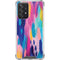Etta Vee Pink Sparkle Brush Stroke Galaxy A52 5G Clear Case