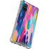 Etta Vee Pink Sparkle Brush Stroke Galaxy A71 5G Clear Case