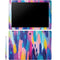 Etta Vee Pink Sparkle Brush Stroke Galaxy Book 12in Skin