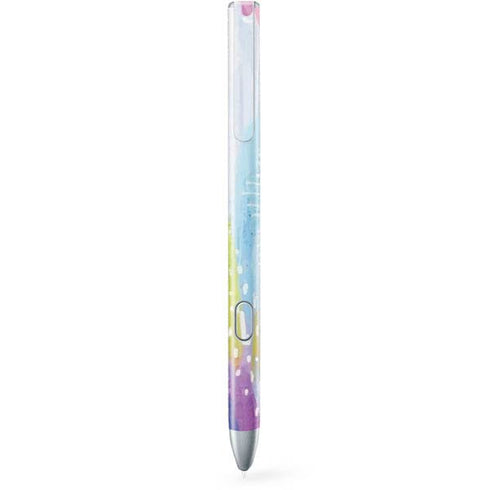 Etta Vee Pink Sparkle Brush Stroke Galaxy Book 12in Skin