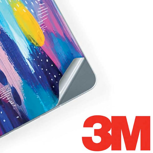 Etta Vee Pink Sparkle Brush Stroke Galaxy Book 12in Skin