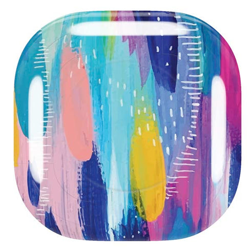Etta Vee Pink Sparkle Brush Stroke Galaxy Buds Pro Skin