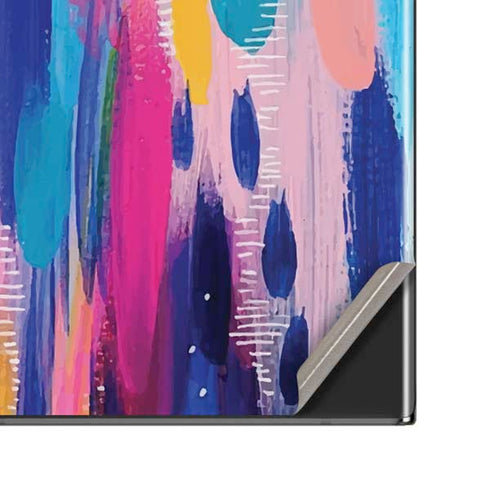 Etta Vee Pink Sparkle Brush Stroke Galaxy Note20 Ultra 5G Skin