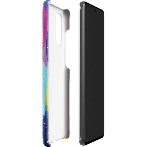 Etta Vee Pink Sparkle Brush Stroke Galaxy S20 Lite Case