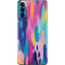 Etta Vee Pink Sparkle Brush Stroke Galaxy S21 Plus 5G Skin