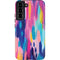 Etta Vee Pink Sparkle Brush Stroke Galaxy S22 Plus Pro Case