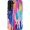 Etta Vee Pink Sparkle Brush Stroke Galaxy S22 Pro Case