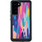 Etta Vee Pink Sparkle Brush Stroke Galaxy S23 Plus Waterproof Case