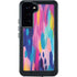 Etta Vee Pink Sparkle Brush Stroke Galaxy S23 Plus Waterproof Case
