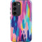 Etta Vee Pink Sparkle Brush Stroke Galaxy S23 Pro Case
