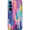 Etta Vee Pink Sparkle Brush Stroke Galaxy S23 Skin